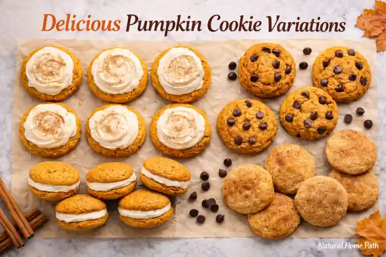 Delicious Pumpkin Cookie Variations