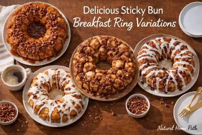 Delicious Sticky Bun Breakfast Ring Variations