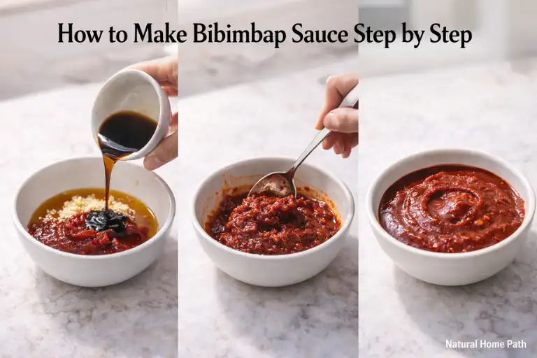 How to Make Bibimbap Sauce Step by Step