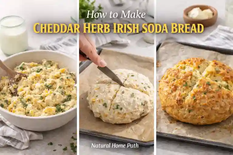 How to Make Cheddar Herb Irish Soda Bread