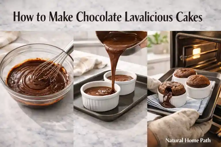 How to Make Chocolate Lavalicious Cakes