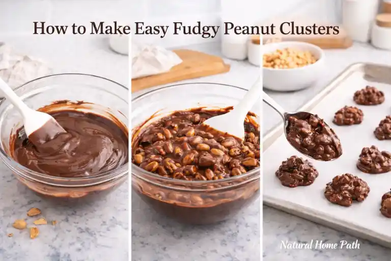 How to Make Easy Fudgy Peanut Clusters