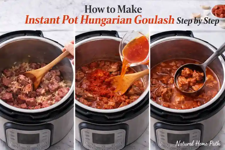 How to Make Instant Pot Hungarian Goulash Step by Step