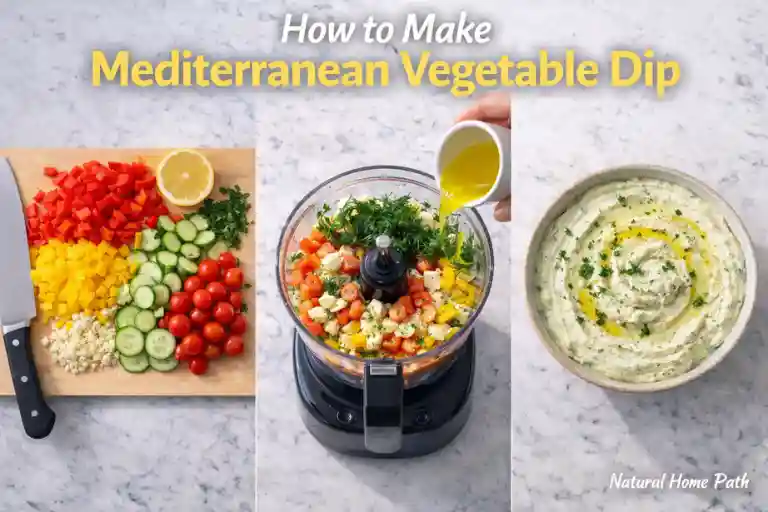 How to Make Mediterranean Vegetable Dip