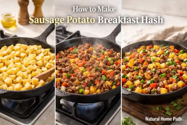 How to Make Sausage Potato Breakfast Hash