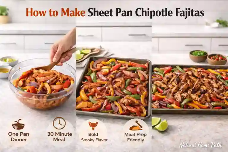 How to Make Sheet Pan Chipotle Fajitas