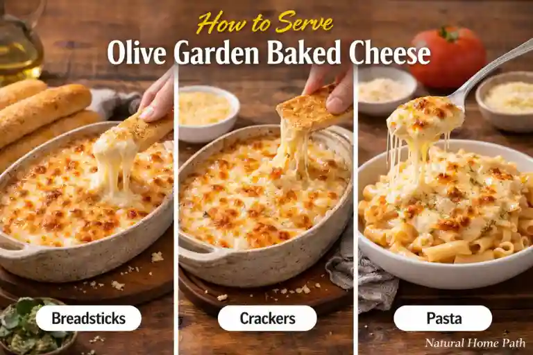 How to Serve Olive Garden Baked Cheese