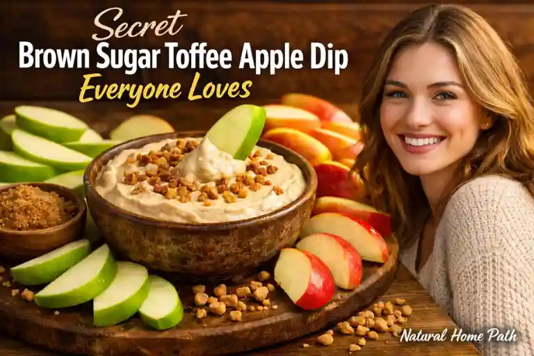 Secret Brown Sugar Toffee Apple Dip Everyone Loves