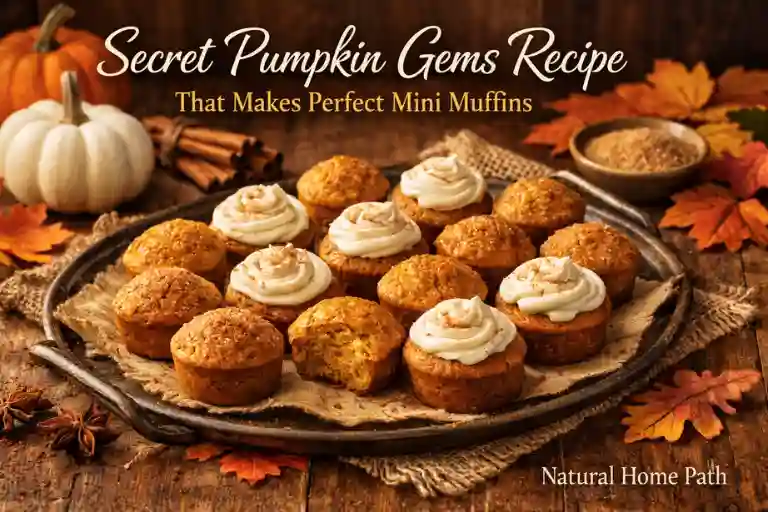 Secret Pumpkin Gems Recipe That Makes Perfect Mini Muffins