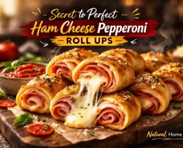 Secret to Perfect Ham Cheese Pepperoni Roll Ups