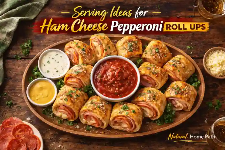 Serving Ideas for Ham Cheese Pepperoni Roll Ups