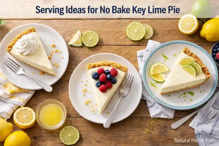 Serving Ideas for No Bake Key Lime Pie
