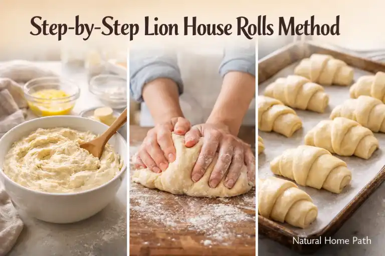 Step-by-Step Lion House Rolls Method