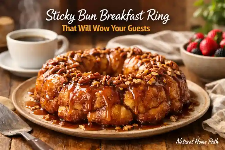 Sticky Bun Breakfast Ring That Will Wow Your Guests