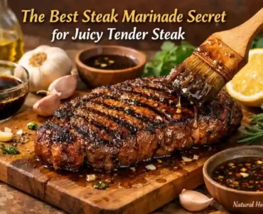 The Best Steak Marinade Secret for Juicy Tender Steak