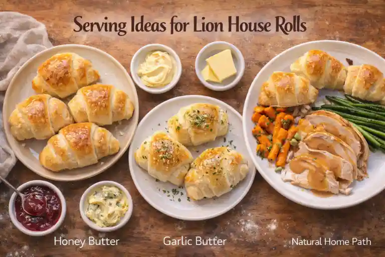 Serving Ideas for Lion House Rolls