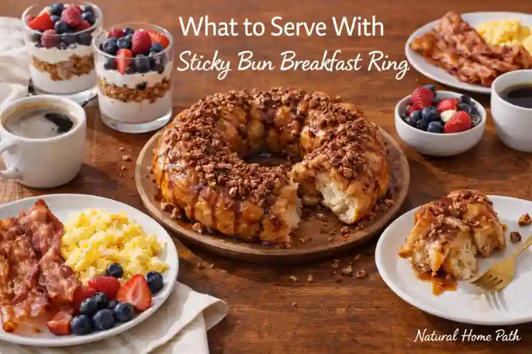 What to Serve With Sticky Bun Breakfast Ring