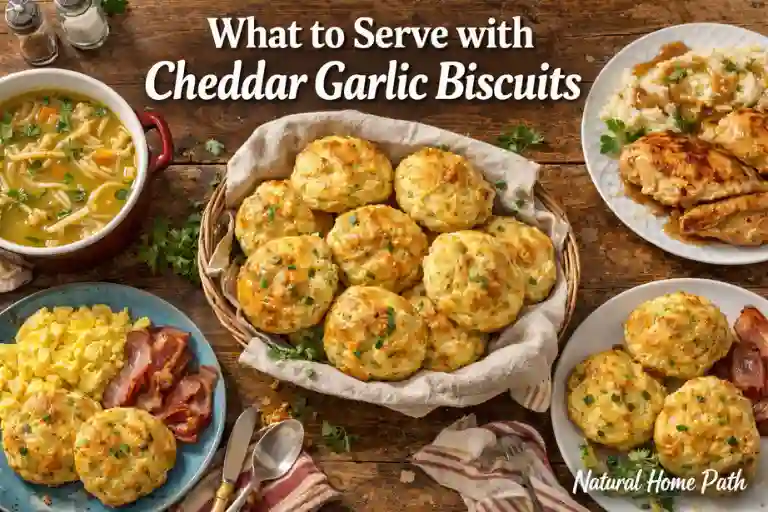 What to Serve with Cheddar Garlic Biscuits