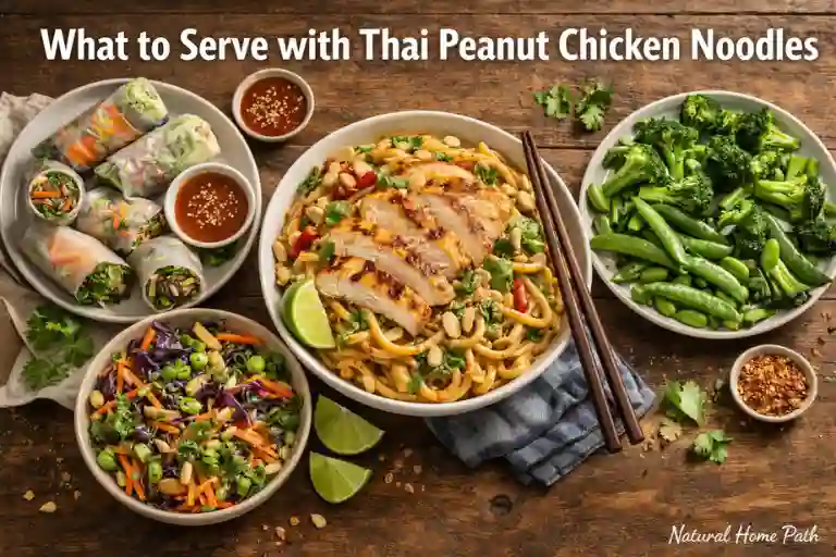 What to Serve with Thai Peanut Chicken Noodles