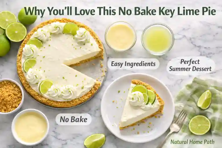 Why You’ll Love This No Bake Key Lime Pie