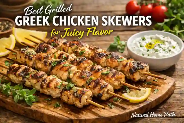 Best Grilled Greek Chicken Skewers for Juicy Flavor