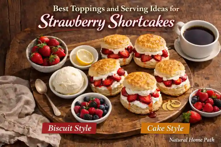 Best Toppings and Serving Ideas for Strawberry Shortcakes