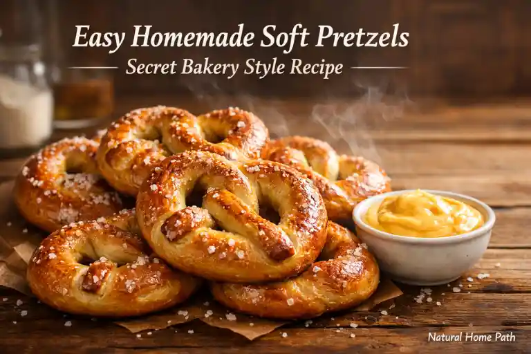 Easy Homemade Soft Pretzels Secret Bakery Style Recipe