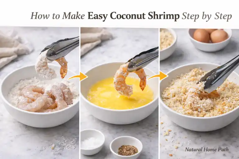 How to Make Easy Coconut Shrimp Step by Step