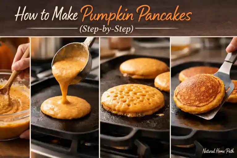 How to Make Pumpkin Pancakes (Step-by-Step)