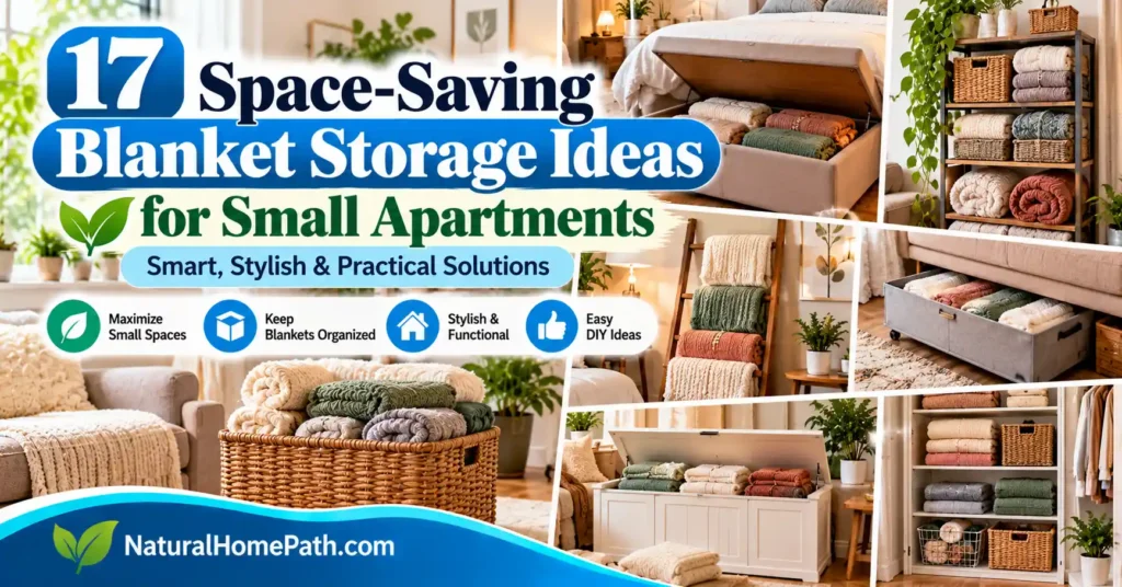 17 Space-Saving Blanket Storage Ideas for Small Apartments