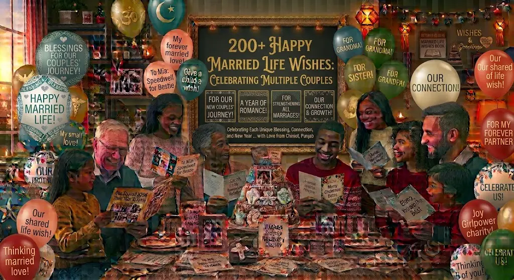 200+ Happy Married Life Wishes for Couples