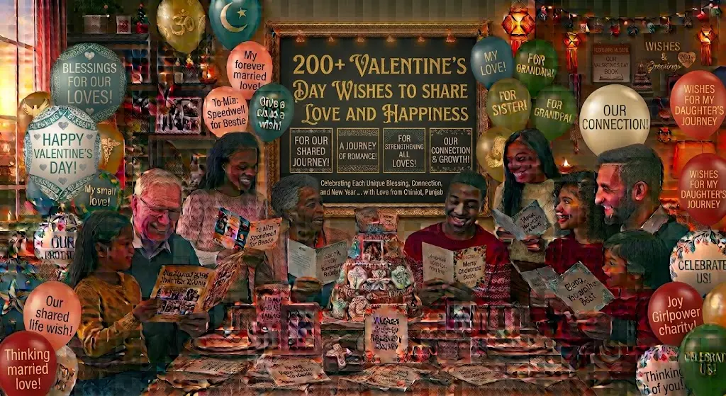 200+ Valentine’s Day Wishes to Share Love and Happiness
