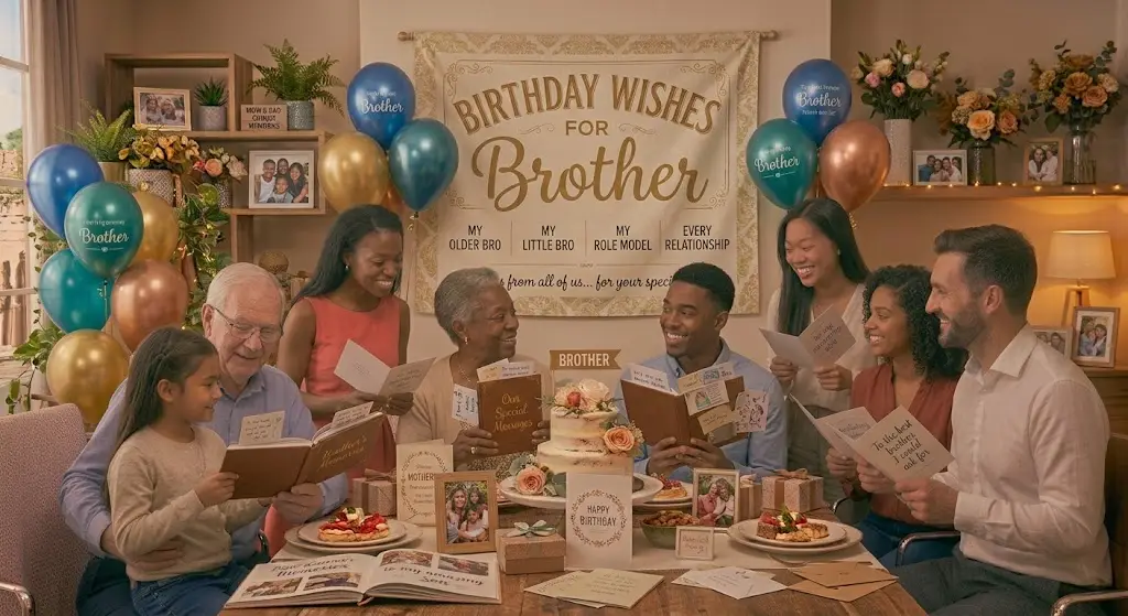 Birthday Wishes for Brother That Feel Truly Personal