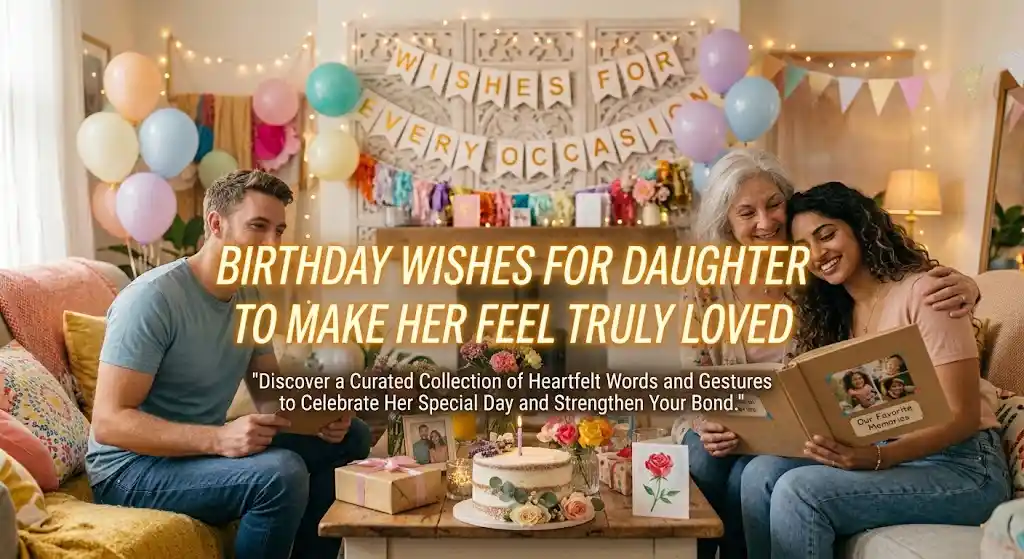 Birthday Wishes for Daughter to Make Her Feel Truly Loved