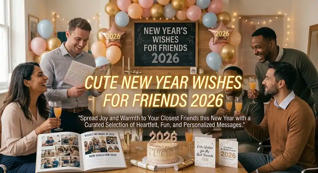 Cute New Year Wishes for Friends 2026