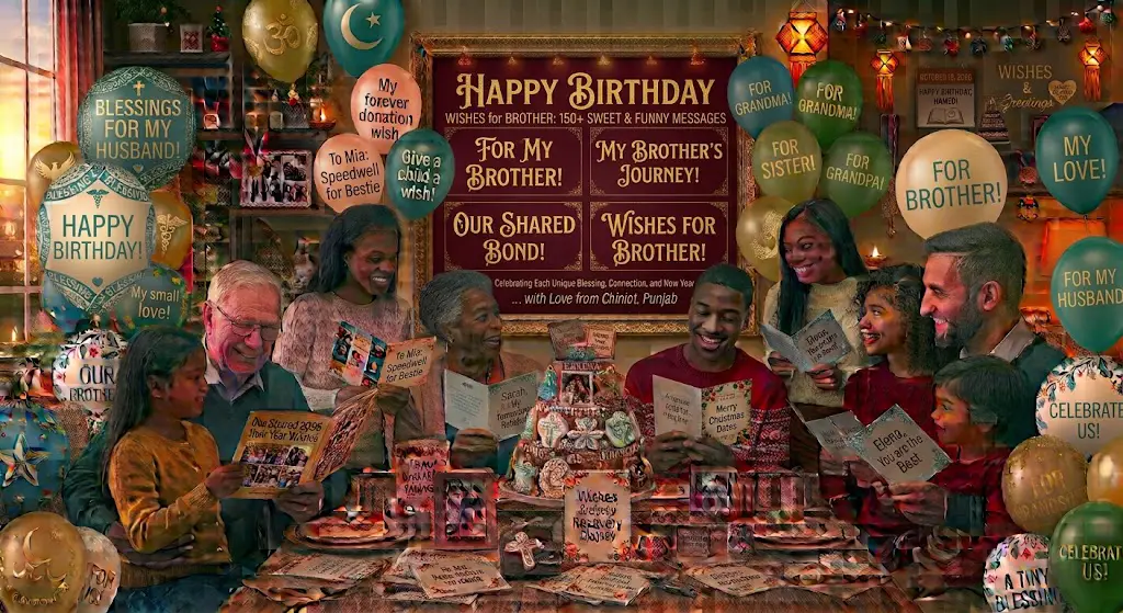 Happy Birthday Wishes for Brother: 150+ Sweet & Funny Messages