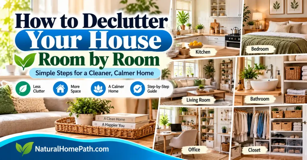 How to Declutter Your House Room by Room