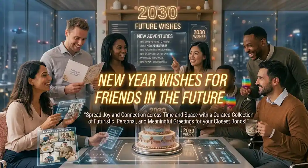 New Year Wishes for Friends in Fututre