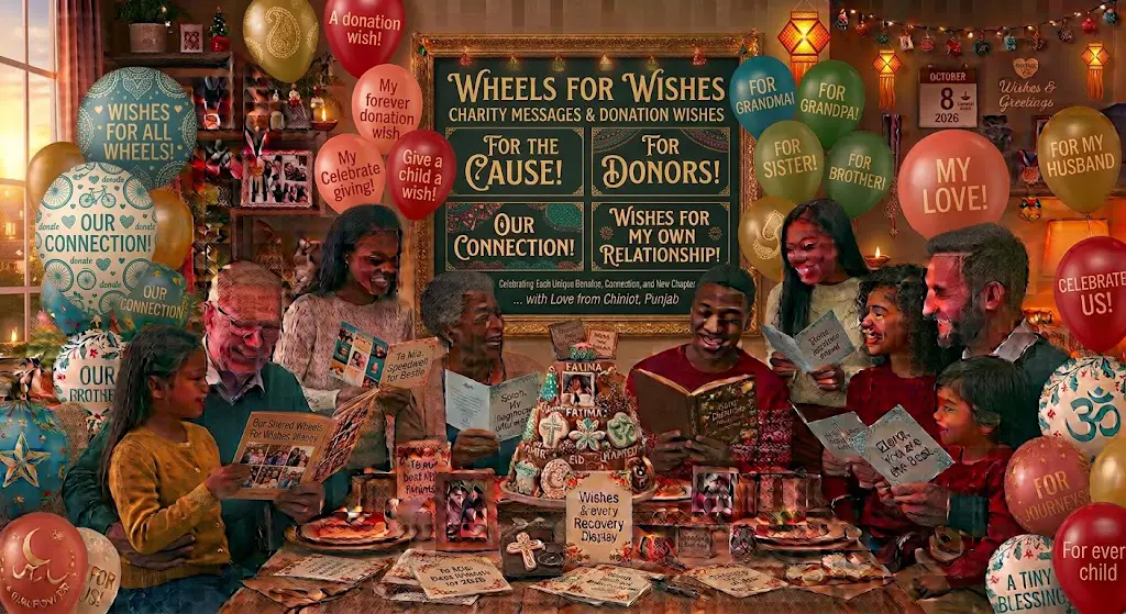 Wheels For Wishes Messages And Donation Wishes