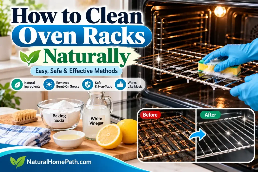 How to Clean Oven Racks Naturally: 5 Easy Methods for Baked-On Grease