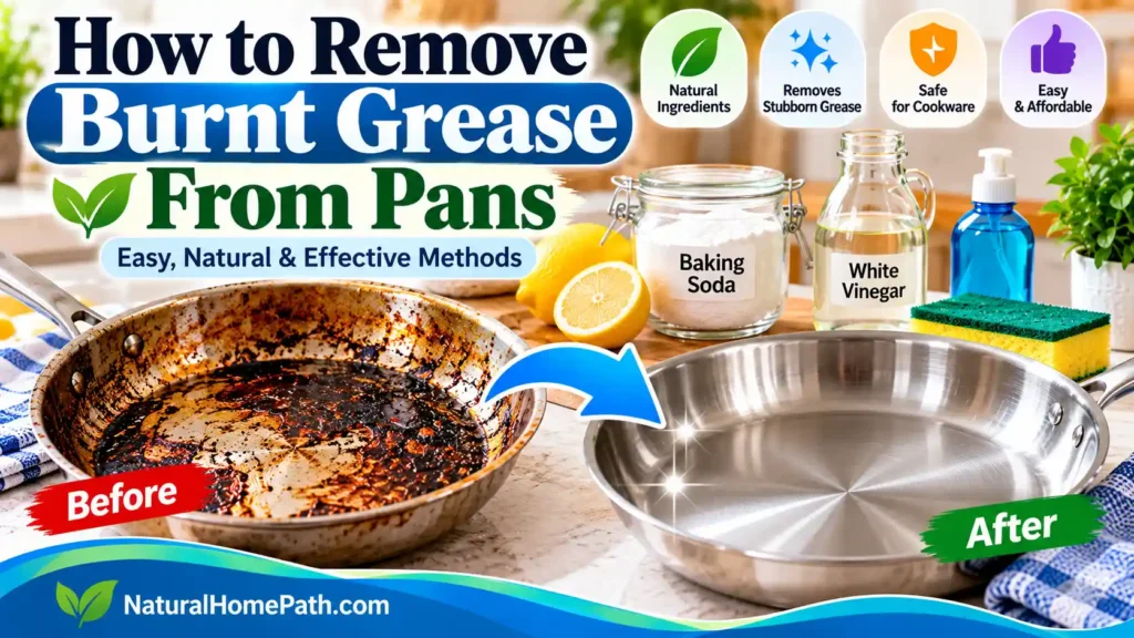 How to Remove Burnt Grease From Pans – 5 Easy Cleaning Methods