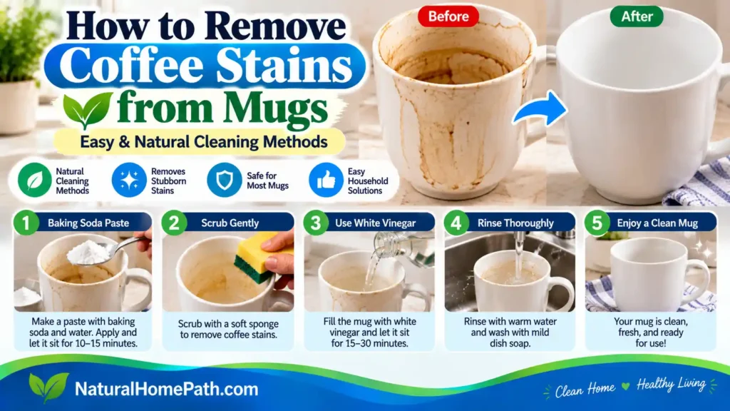 How to Remove Coffee Stains From Mugs: 5 Easy Methods That Work